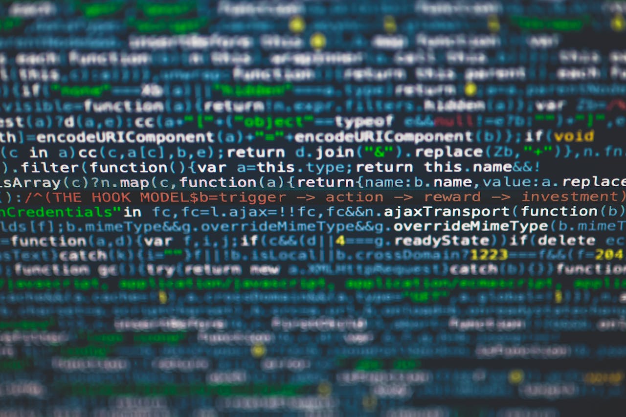 Crafting Captivating Headlines: Your awesome post title goes here Detailed view of colorful programming code on a computer screen.